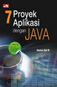 7 Proyek aplikasi dengan Java