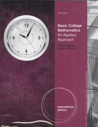 Basic College Mathematics: an applied approach