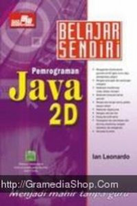 Belajar sendiri pemrograman Java 2D