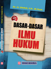 Dasar- dasar ilmu hukum