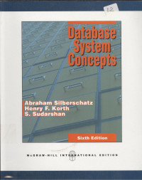 Database System Concepts Sixt edition