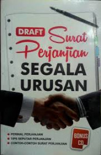 Draft surat perjanjian segala urusan