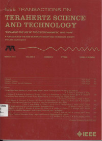 IEEE Transactions on Terahertz Science and Technology | Vol.5 No.2