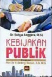 Kebijakan publik