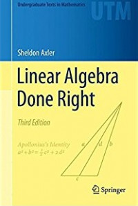 Linear algebra done right