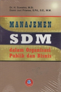 Manajemen SDM dalam organisasi publik dan bisnis