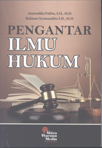 Pengantar ilmu hukum