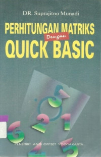 Perhitungan matriks dengan quick basic