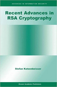 Recent advances in RSA cryptography