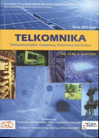 Telkomnika: Telecommunication, Computing, Electronics and Control | Vol.13 No. 2