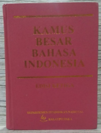 Kamus besar bahasa indonesia