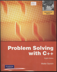 Problem Solving with C++